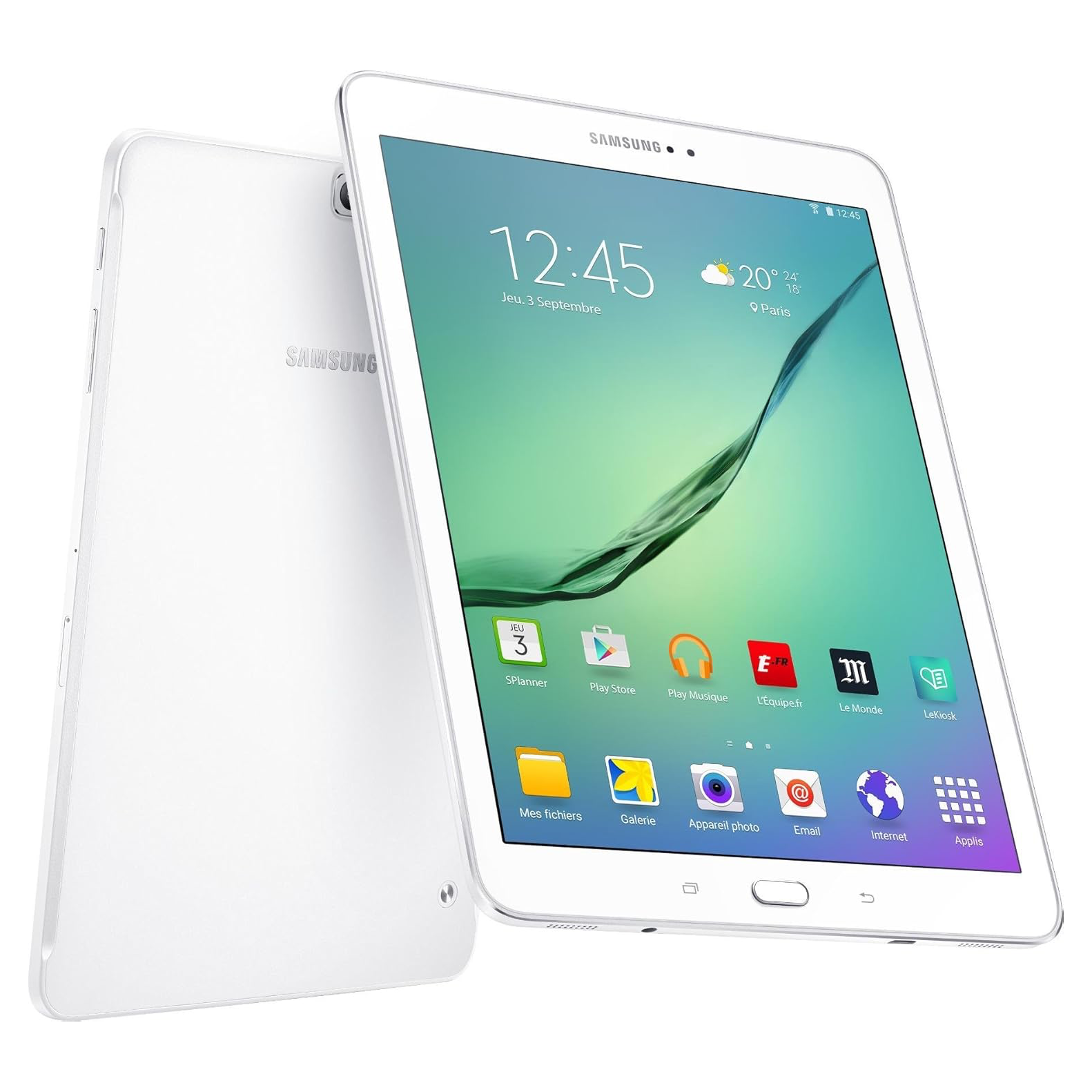 tablette samsung galaxy tab a – memoire 16gb – ram 2gb – tactile 10 pouces