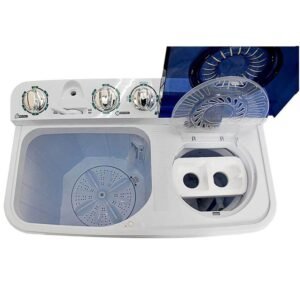 MACHINE A LAVER HISENSE 7KG SEMI AUTOMATIQUE TWINTUB WSQB753W