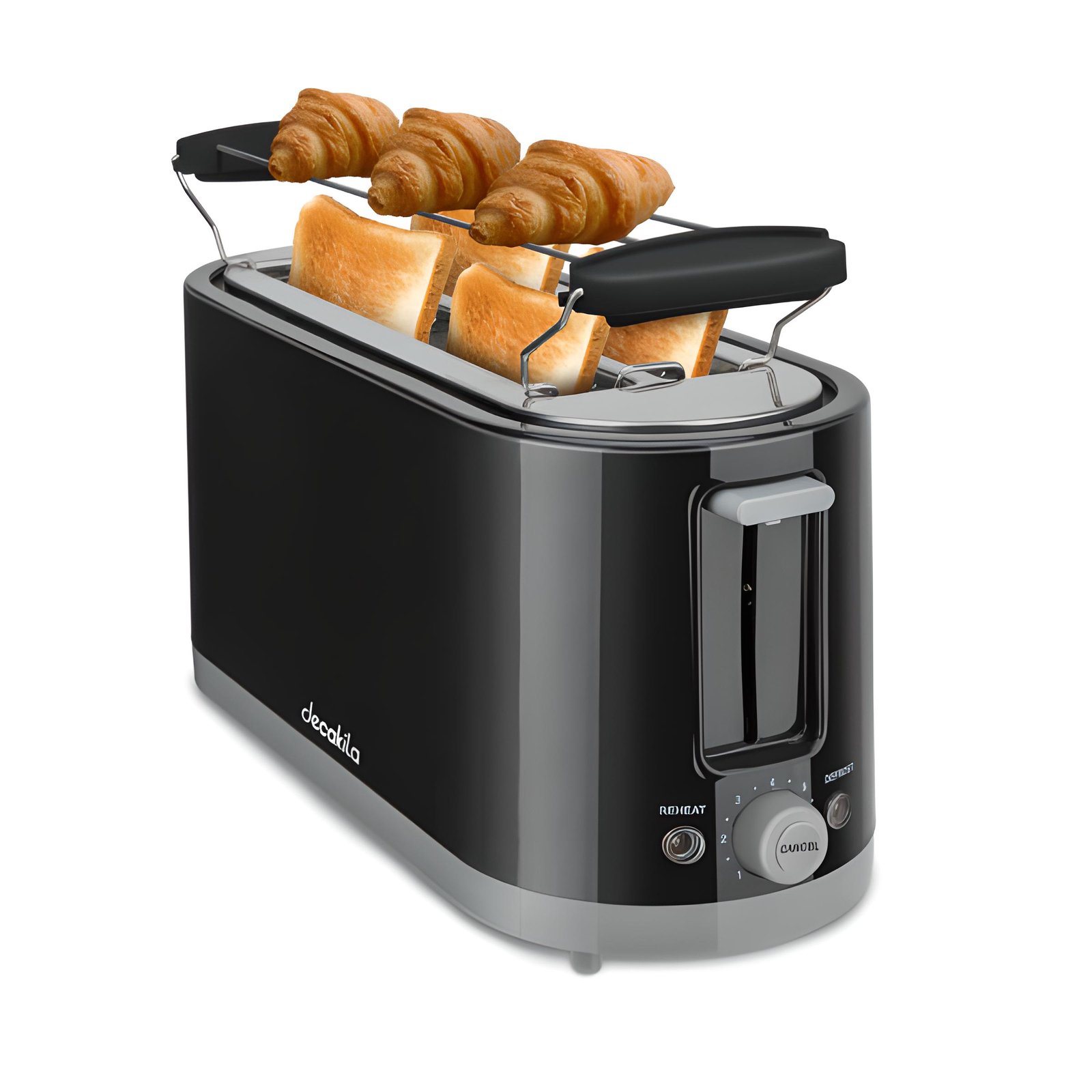 grille pain decakila 1400w noir kets011b grille pain decakila 1400w noir kets011b
