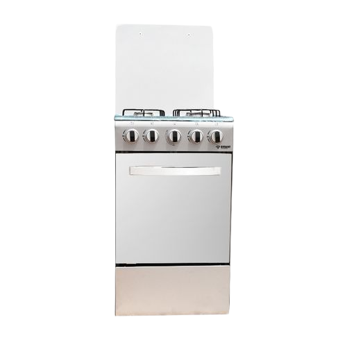 cuisiniere smart technology 4feux 50x50 a gaz gris stc5050s