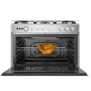 CUISINIERE HISENSE 5FEUX 90X60 A GAZ GRIS HEG90335RX