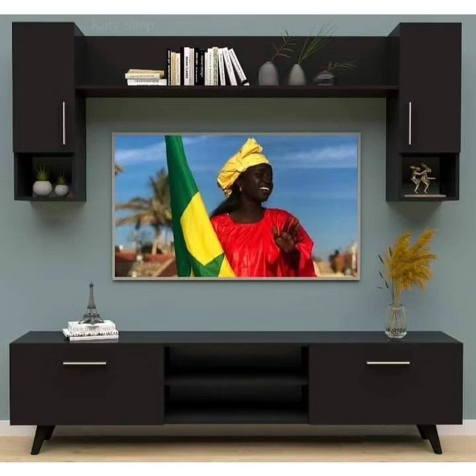 table televiseur unite mfc40 180x45x35 m noir tvn010