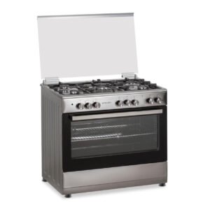cuisiniere-enduro-5feux-a-gaz-90x60-grill-double-bouton-noir-afs9050ggbsit