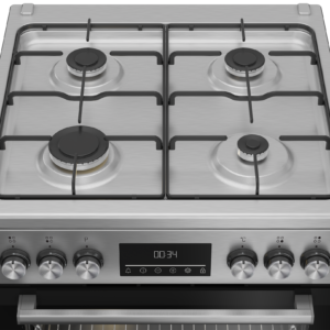 CUISINIERE BEKO 4FEUX 60X60 A GAZ INOX FBE62320XDL