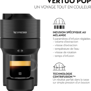 MACHINE A CAFE NESPRESSO DELONGHI VERTUO NOIR ENV90B