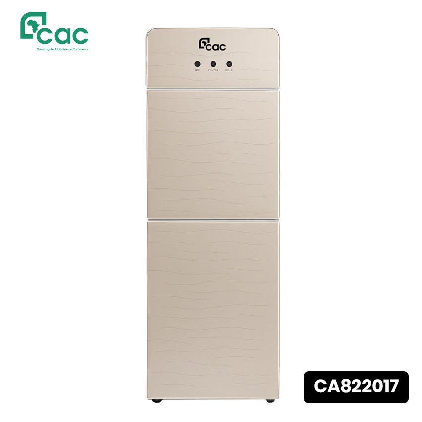 fontaine cac avec frigo beige ca822017