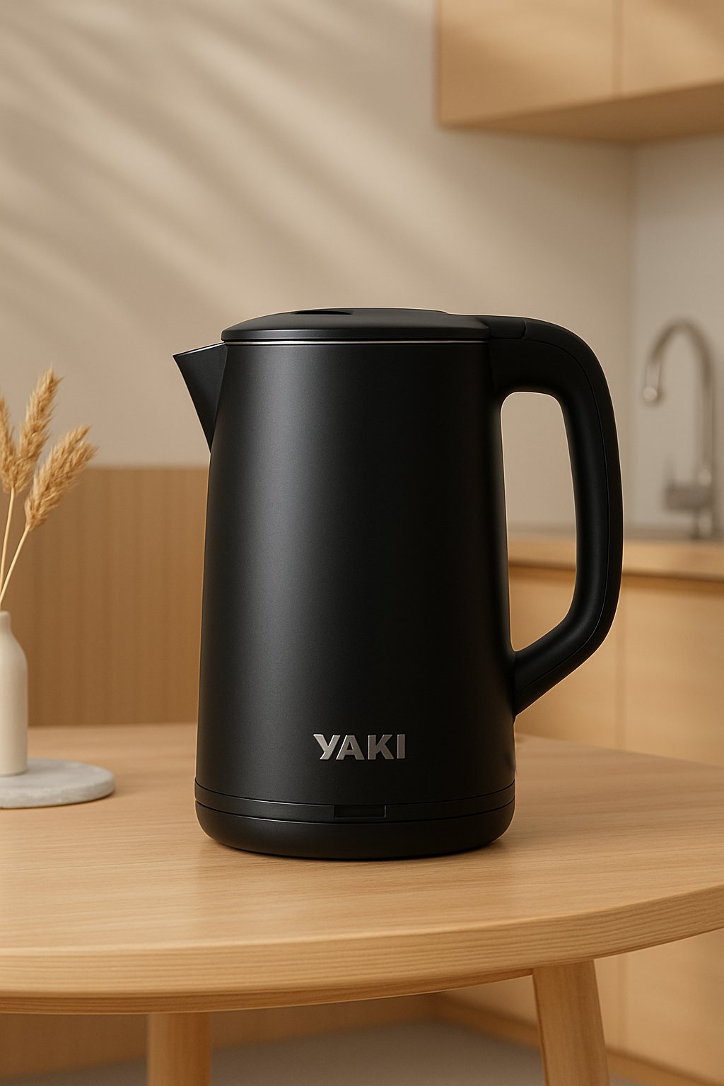 BOUILLOIRE YAKI 2.5LITRES ELECTRIQUE NOIR YK25P01 bouilloire yaki 2.5litres electrique noir yk25p01