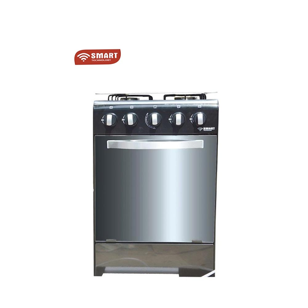 cuisiniere smart technology 4feux 50x50 a gaz gris stc5050b