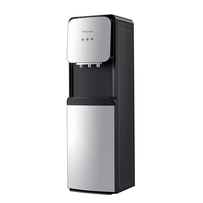 FONTAINE HISENSE AVEC CACHE BOUTEILLE GRIS HO4WDBS3S3 fontaine hisense avec cache bouteille gris ho4wdbs3s3