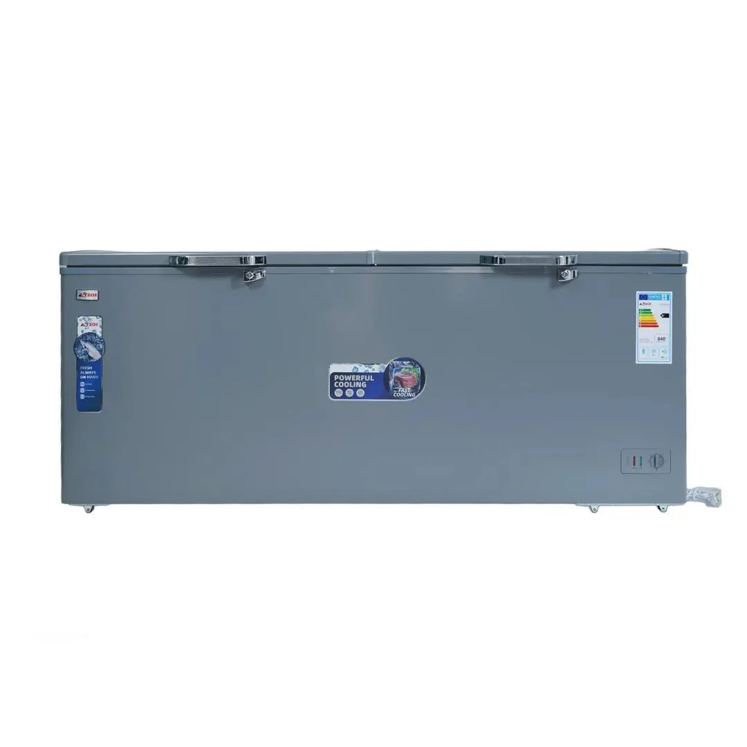 congelateur astech horizontal 800 litres gris ch800gm