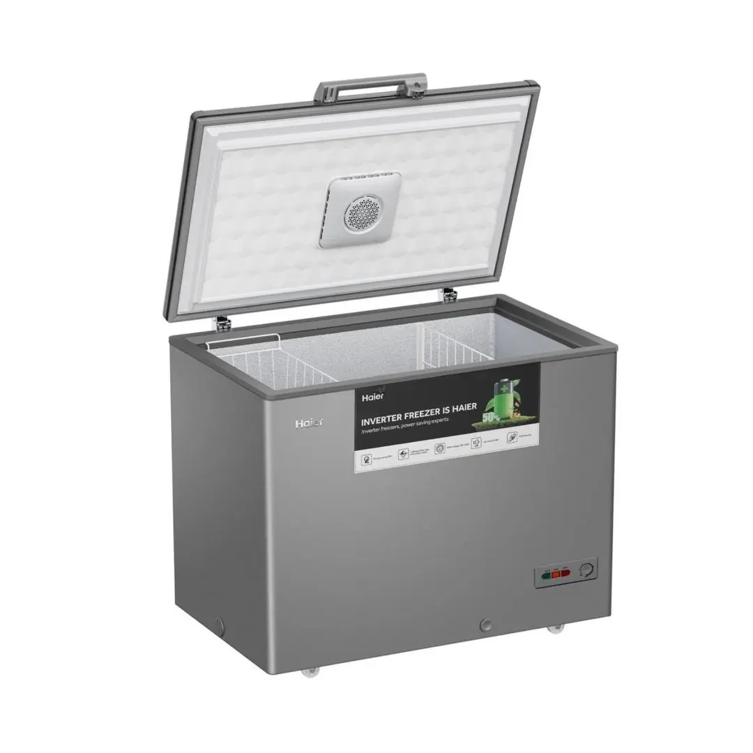congelateur haier 450litres inverter gris 368vs