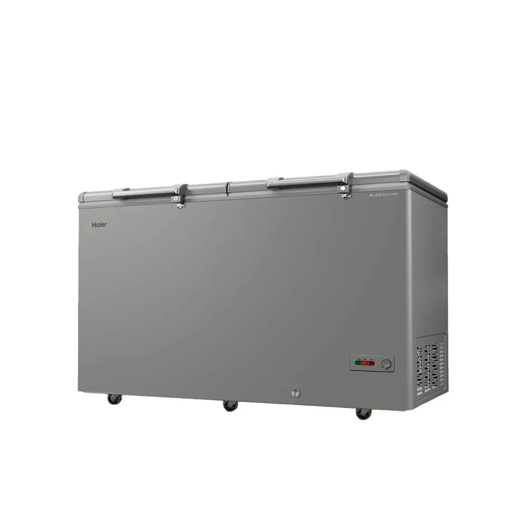 congelateur haier horizontal 600litres inverter gris hcf478vs