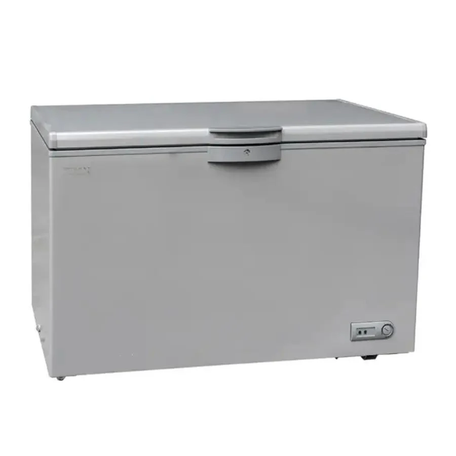 congelateur finix horizontal 400litres gris bdw377