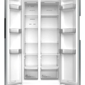 REFRIGERATEUR HISENSE SIDE BY SIDE 2PORTES 428LITRES INVERTER INOX RC55WS4SA