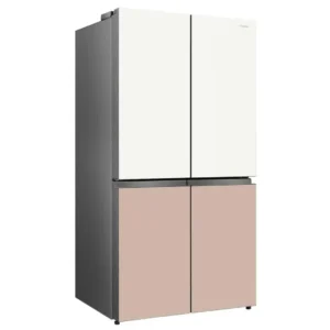 refrigerateur-hisense-side-by-side-4portes-560litres-verre-colore-rc73wc4sw