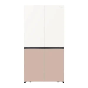 REFRIGERATEUR HISENSE SIDE BY SIDE 4PORTES 560LITRES VERRE COLORE RC73WC4SW