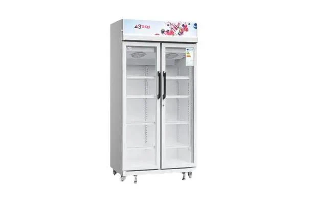 rÉfrigÉrateur astech vitrine 2portes 740l