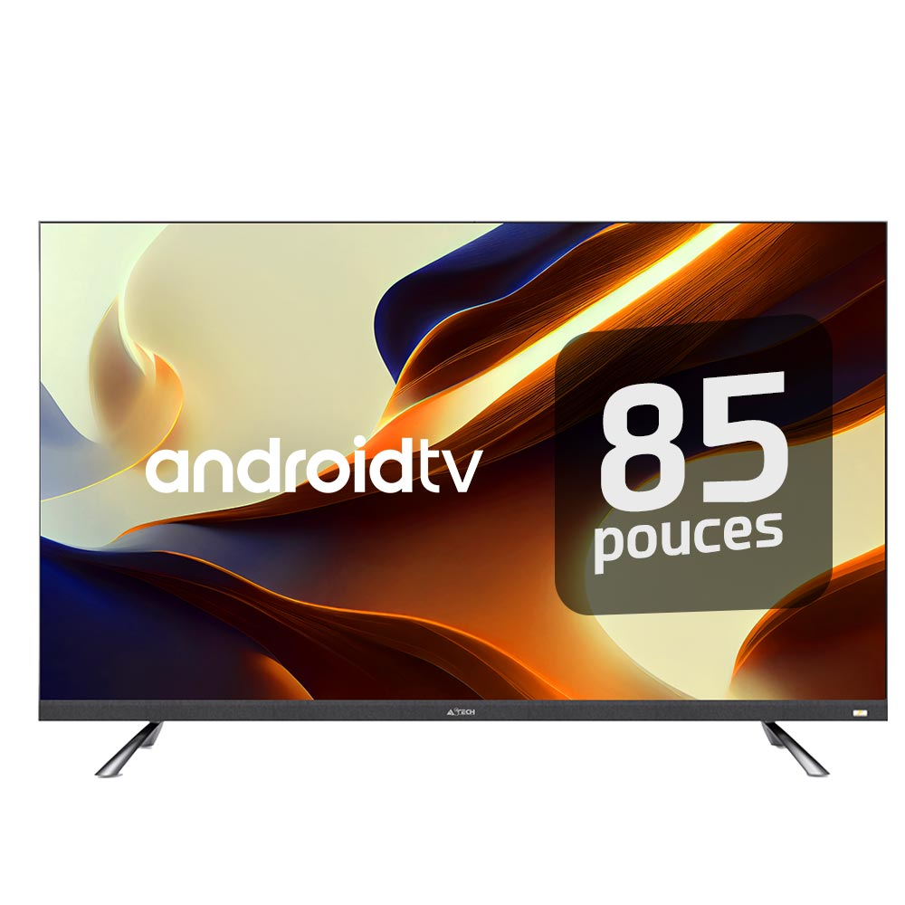 televiseur astech 85"' smart qled google tv 85gt6015h