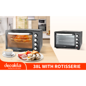 FOUR DECAKILA GRILLE 38LITRES 1PIECE
KEEV010B