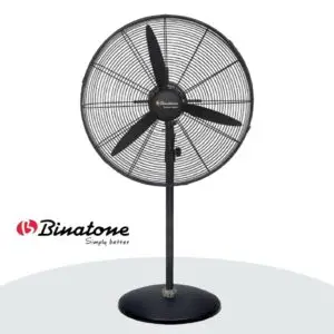 VENTILATEUR BINATONE 30&Prime;&lsquo; INDUSTRIEL SUR
PIED EN FER HDF3020