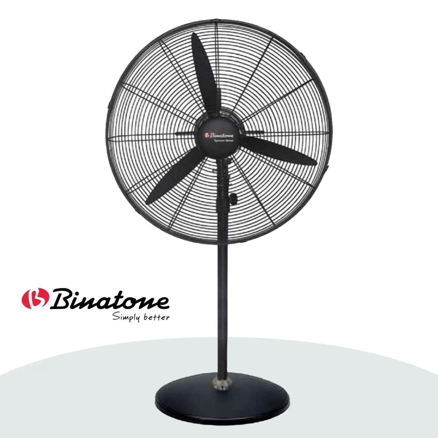 VENTILATEUR BINATONE 30"' INDUSTRIEL SUR
PIED EN FER HDF3020 img 2580