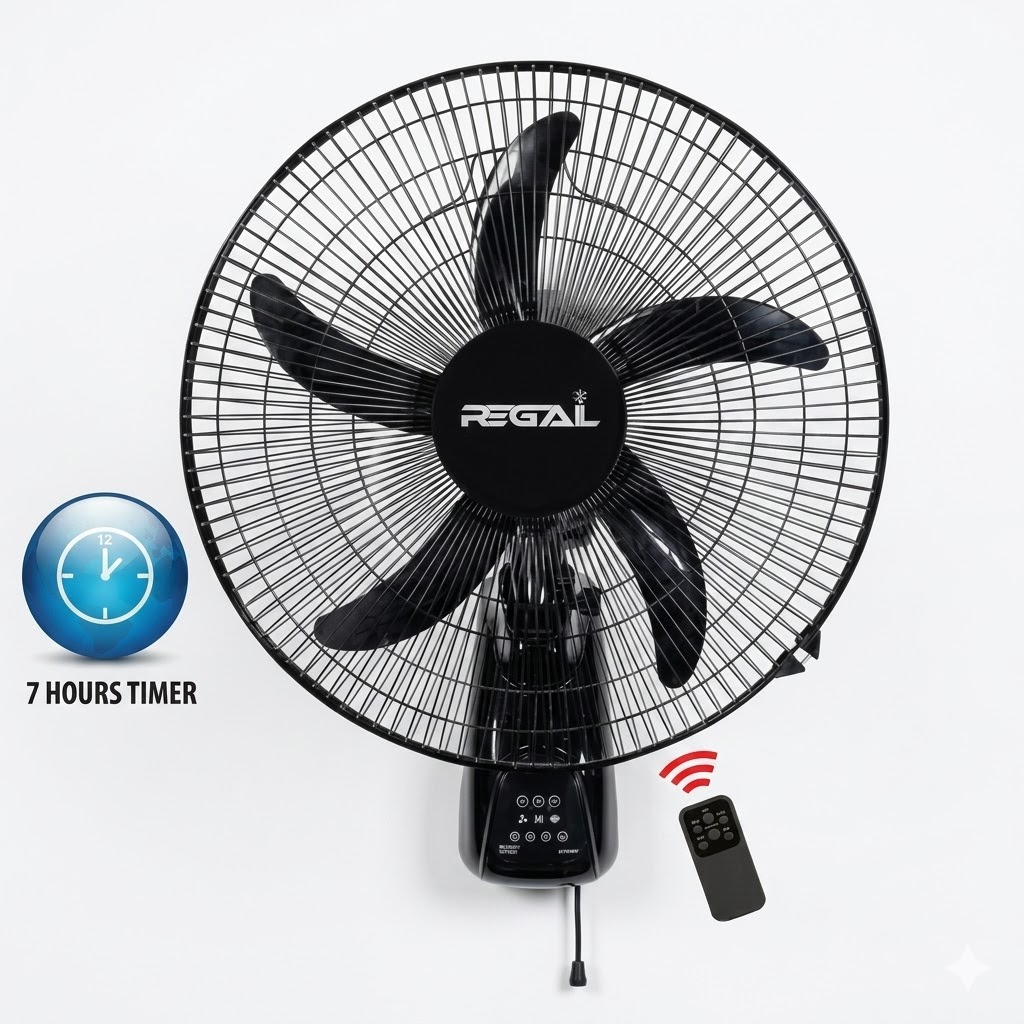 VENTILATEUR REGAL 18'' MURAL AVEC
COMMANDE R185WF img 2644