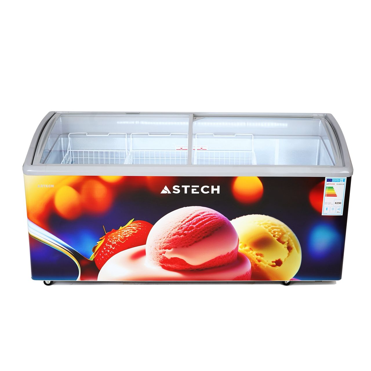 CONGELATEUR ASTECH HORIZONTAL 600LITRES VITRINE FH602SCAA img 0376