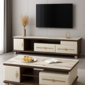 table-televiseur-beige-marron-150x34-tv430-table-basse-120x60-430
