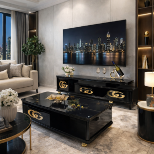 table-televiseur-noir-150x40-tv429table-basse-120x60-429