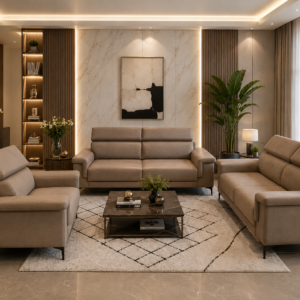 SALON CANAPE 6PLACES SIMILI CUIR COULEUR AU CHOIX CONFORMA