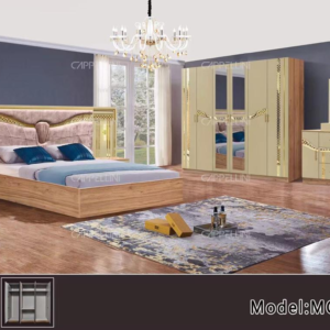chambre-a-coucher-6battants-5pieces-beige-mc616