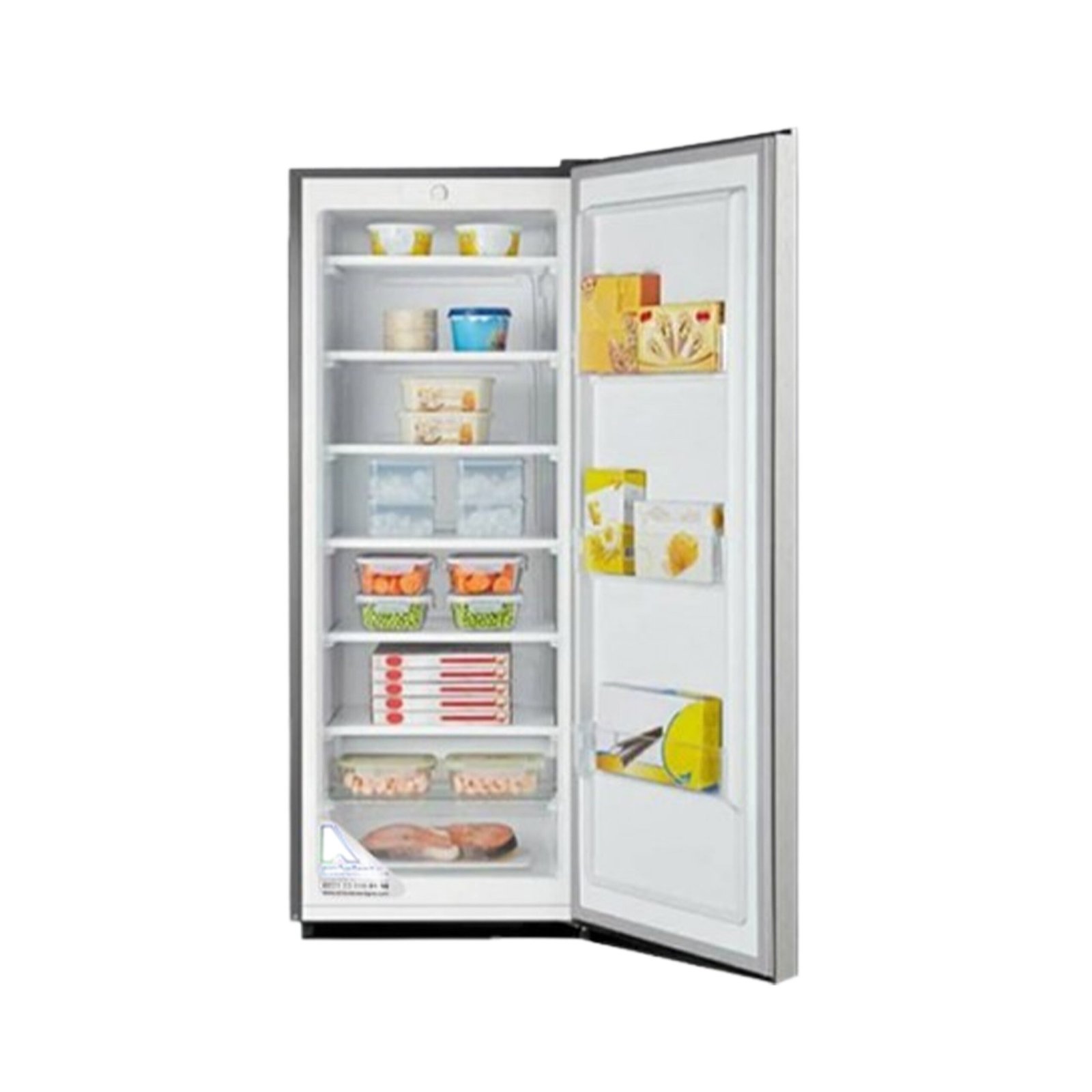 CONGELATEUR HISENSE VERTICAL 7TIROIRS 242 LITRES DEFROST GRIS RS32DC img 0441